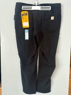 Black Carhartt Utility Carpenter Pants // Gorpcore Streetwear Workwear
